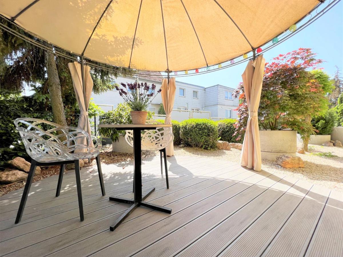 ליכטנפלס Korbstadt-Villa Rattan-Design Mit Balkon, Garten, Arbeitsplatz, Kueche מראה חיצוני תמונה